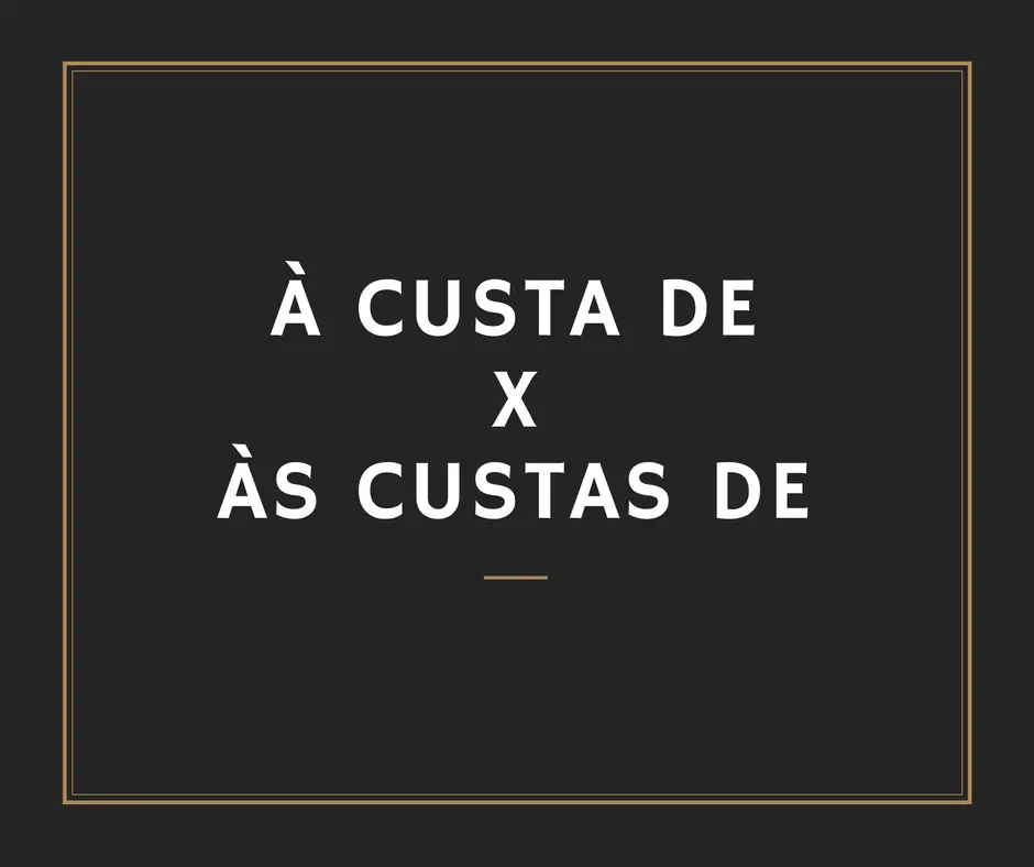 a custa