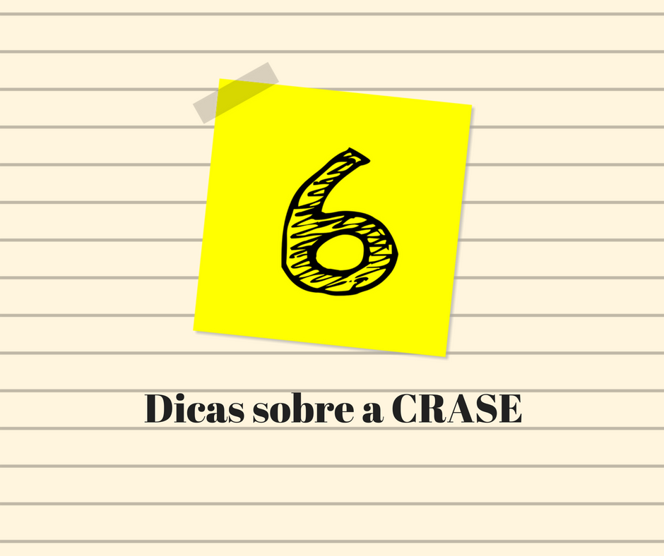 CRASE DICAS 6