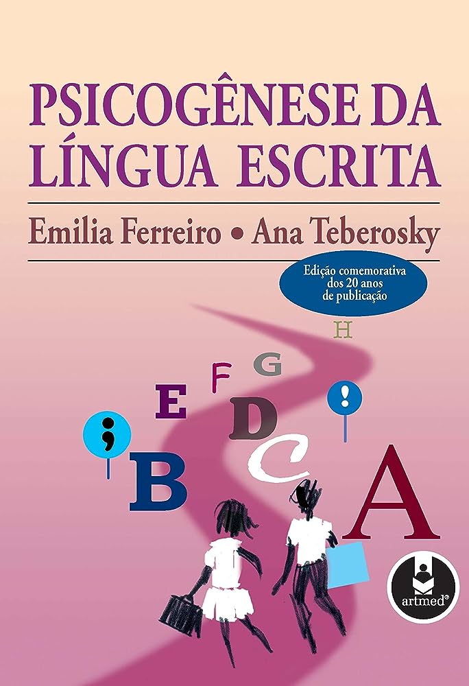 Livro Psicogênese da Língua, de Emilia Ferreiro e Ana Teberosky