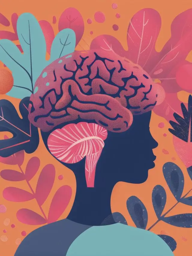 digital-art-style-mental-health-day-awareness-illustration