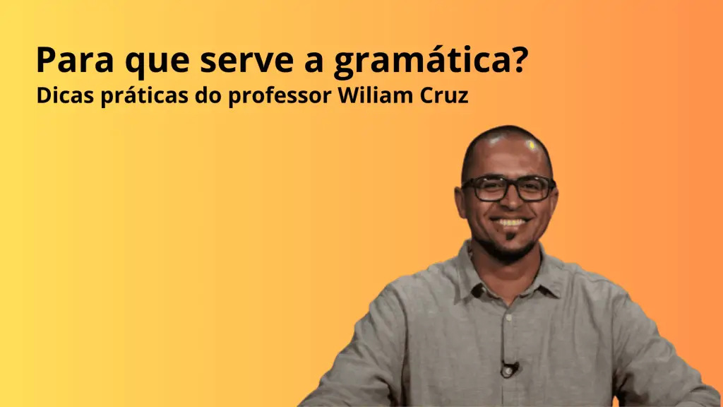 Entrevista com Wiliam Cruz, do perfil "Gramática na Vida" e autor do livro "Tudo Converge para o Texto".