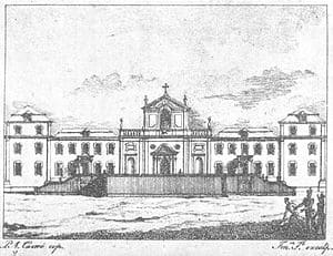 Sede da Academia Real da Marinha Portuguesa, onde Bocage serivu.