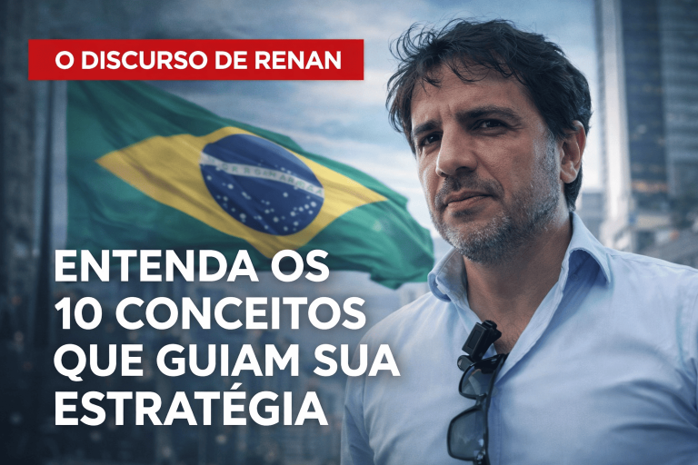 Análise dos discursos de Renan Santos